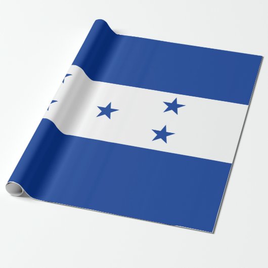 Vlag van Honduras Cadeaupapier (Uitgerold)