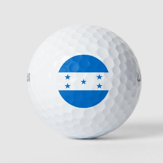 Vlag van Honduras Golfballen (Voorkant)