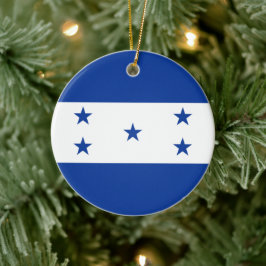Vlag van Honduras Keramisch Ornament