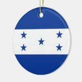 Vlag van Honduras Keramisch Ornament (Links)