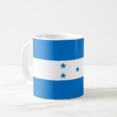 Vlag van Honduras Koffiemok (Voorkant links)