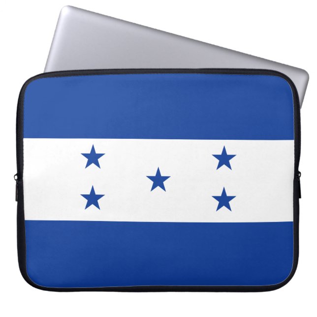 Vlag van Honduras Laptop Sleeve (Voorkant)