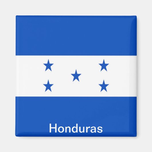 Vlag van Honduras Magneet (Voorkant)