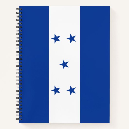 Vlag van Honduras Notitieboek (Voorkant)