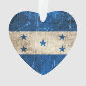  vlag van Honduras Ornament (achterkant)