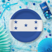 Vlag van Honduras Papieren Bordje (Feest)