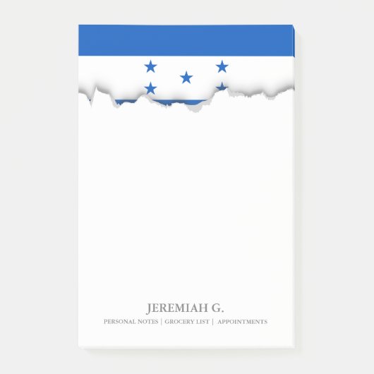 Vlag van Honduras Post-it® Notes (Voorkant)