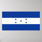 Vlag van Honduras Poster (Voorkant)