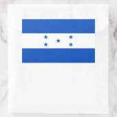 Vlag van Honduras Rechthoekige Sticker (Tas)
