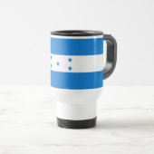 Vlag van Honduras Reisbeker (Voorkant rechts)
