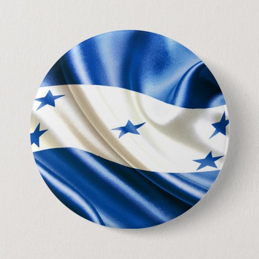 VLAG VAN HONDURAS RONDE BUTTON 7,6 CM (Voorkant)