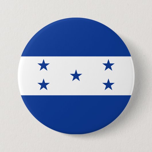 Vlag van Honduras Ronde Button 7,6 Cm (Voorkant)