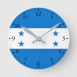 Vlag van Honduras Ronde Klok