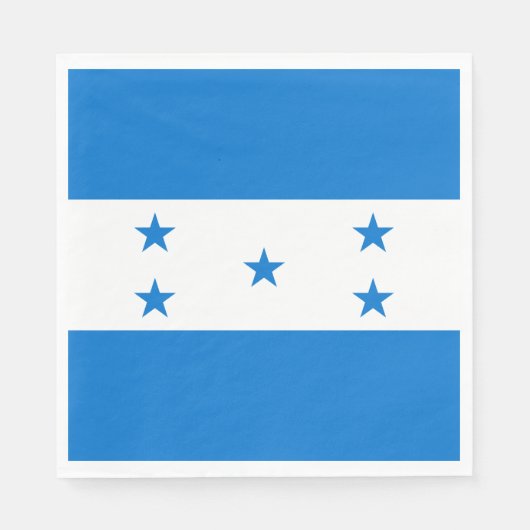 Vlag van Honduras Servet (Voorkant)