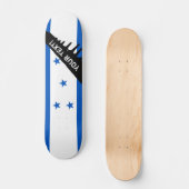 Vlag van Honduras Skateboard (Voorkant)