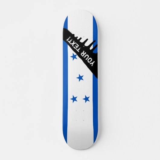 Vlag van Honduras Skateboard (Voorkant)