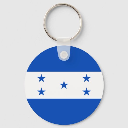 Vlag van Honduras Sleutelhanger (Voorkant)