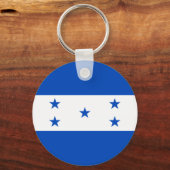 Vlag van Honduras Sleutelhanger (Voorkant)