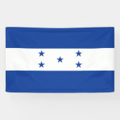 Vlag van Honduras Spandoek (Horizontaal)