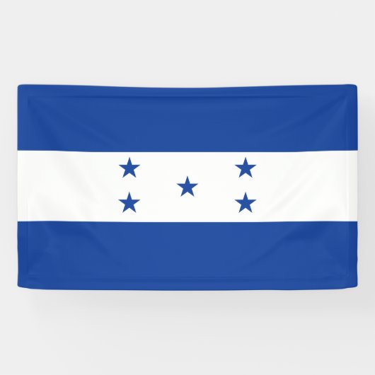 Vlag van Honduras Spandoek (Horizontaal)