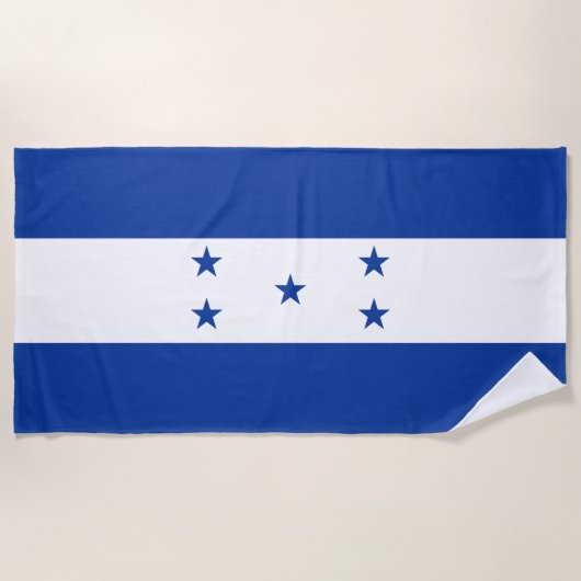 Vlag van Honduras Strandlaken (Voorkant)