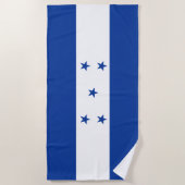 Vlag van Honduras Strandlaken (Voorkant)