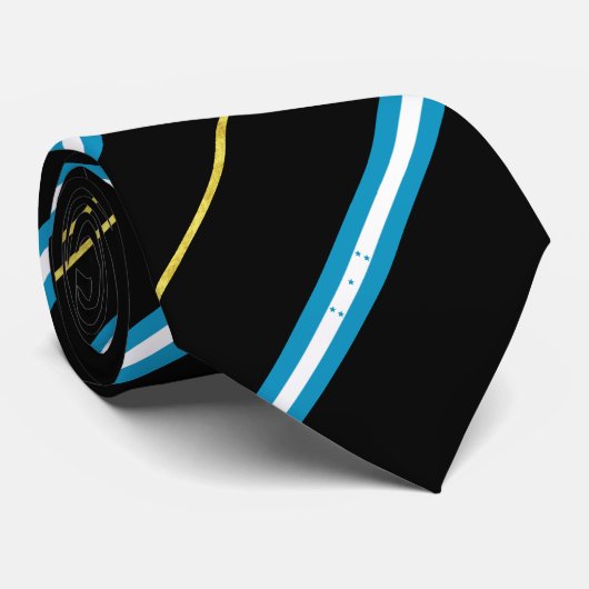 vlag van Honduras strees Stropdas (Opgerold)