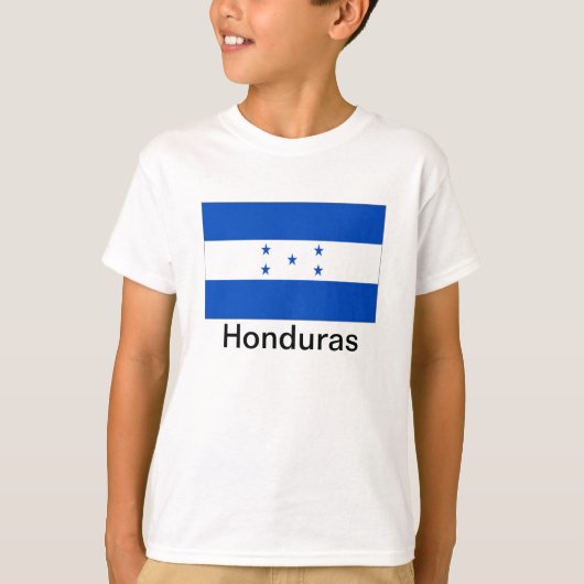 Vlag van Honduras T-shirt (Voorkant)