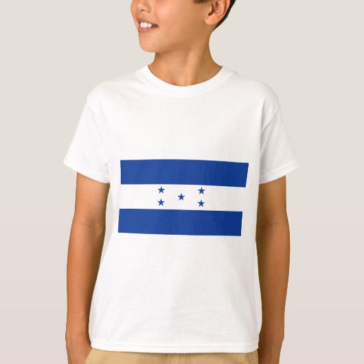 Vlag van Honduras T-shirt (Voorkant)