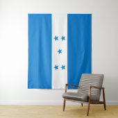 Vlag van Honduras Tapestry Wandkleed (In situ)
