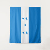 Vlag van Honduras Tapestry Wandkleed (Voorkant)