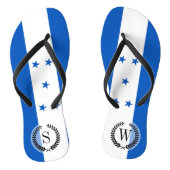Vlag van Honduras Teenslippers (Voetbed)
