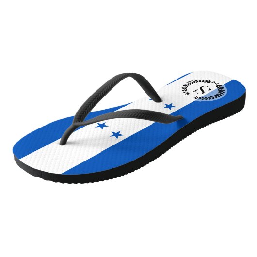 Vlag van Honduras Teenslippers (Schuin)
