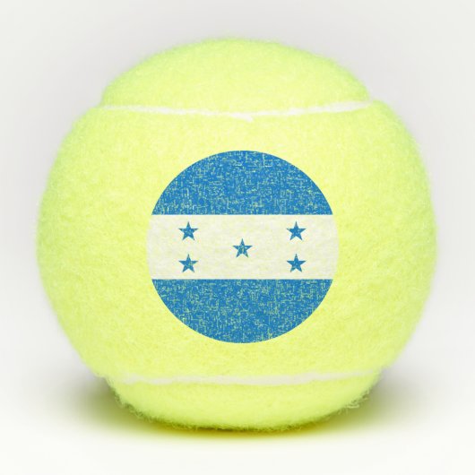 Vlag van Honduras Tennisballen (Voorkant)