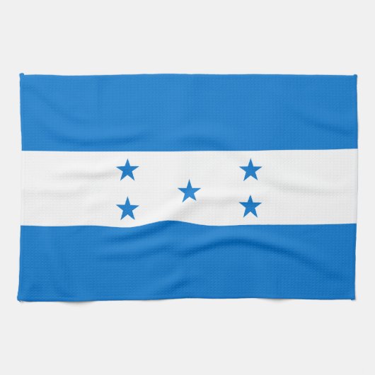 Vlag van Honduras Theedoek (Horizontaal)