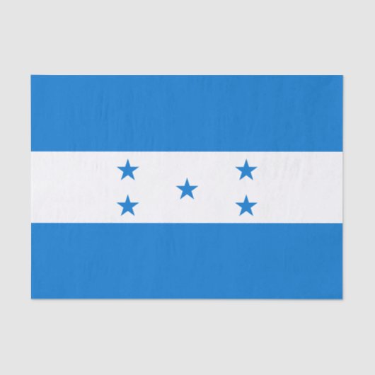 Vlag van Honduras Tissuepapier (Voorkant)