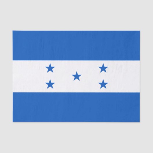 Vlag van Honduras Tissuepapier (Voorkant)