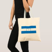 Vlag van Honduras Tote Bag (Voorkant (product))
