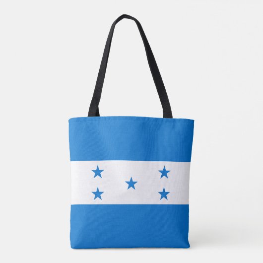 Vlag van Honduras Tote Bag (Achterkant)