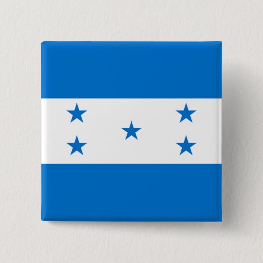 Vlag van Honduras Vierkante Button 5,1 Cm (Voorkant)