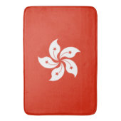 Vlag van Hong Kong Bath Mat (Voorkant Verticaal)