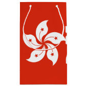 Vlag van Hong Kong Gift Bag Klein Cadeauzakje (Achterkant)