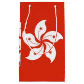 Vlag van Hong Kong Gift Bag Klein Cadeauzakje (Voorkant)