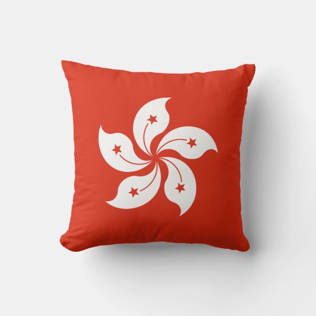 Vlag van Hong Kong Kussen (Voorkant)