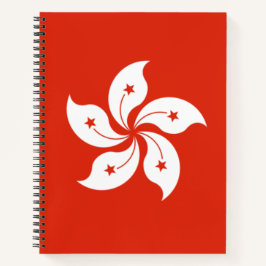 Vlag van Hong Kong Notitieboek