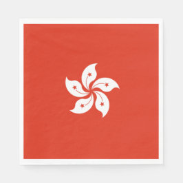 Vlag van Hong Kong Servet