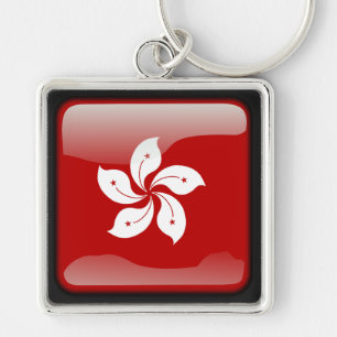 Vlag_van_Hong_Kong Sleutelhanger