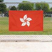 Vlag van Hong Kong Spandoek (Insitu)