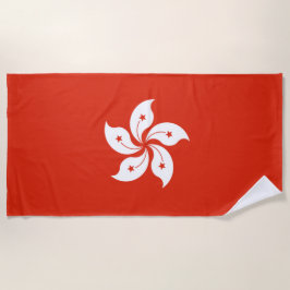 Vlag van Hong Kong Strandlaken