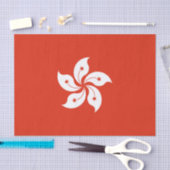 Vlag van Hong Kong Tissuepapier (Craft)
